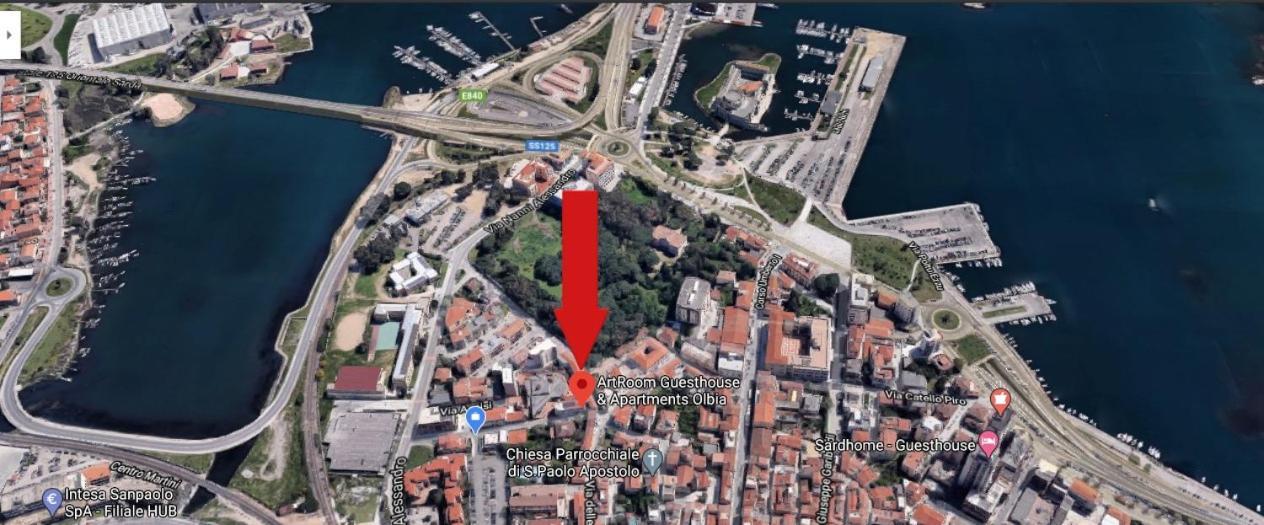Artroom Apartments Olbia Ngoại thất bức ảnh